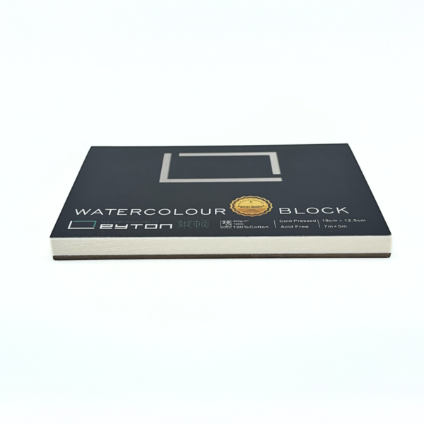 Leyton 32K Bloc 100% coton, 300g, Grain Fin, 18cm x 12.5cm – Image 3