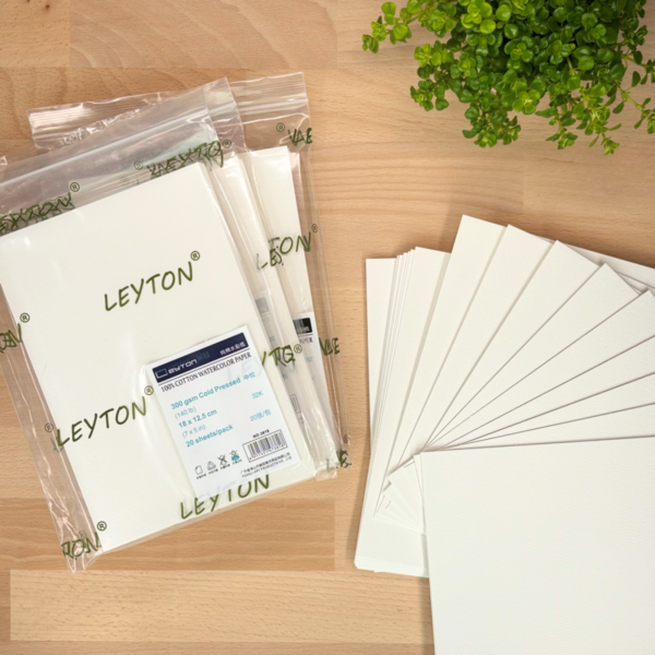 Leyton 32K Sachet 100% Coton, 300g, Grain Fin, 12.5cm x 18cm – Image 2