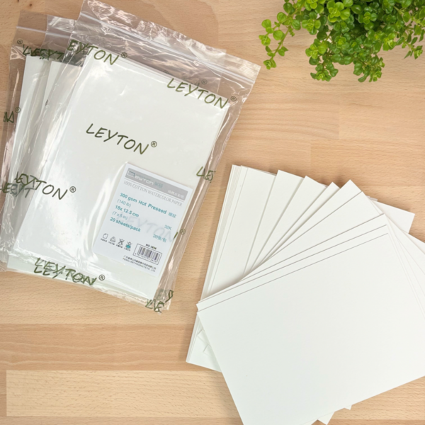 Leyton 32K Sachet 100% Coton, 300g, Grain Satiné,12.5cm x 18cm – Image 2