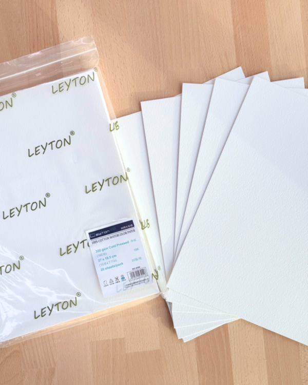 Leyton 16K Sachet 100% Coton, 350g, Grain Fin,19.5cm x 27cm – Image 2