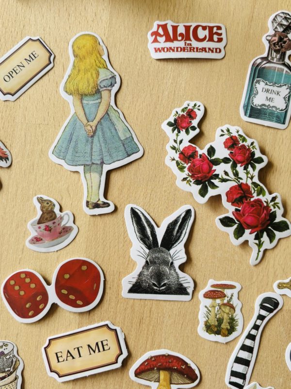 Stickers Alice in Wonderland – Image 2