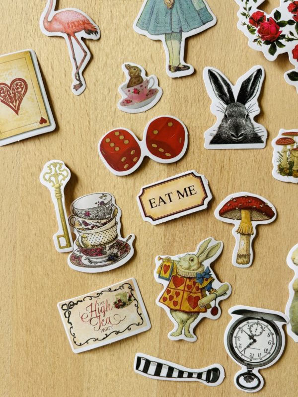 Stickers Alice in Wonderland – Image 3