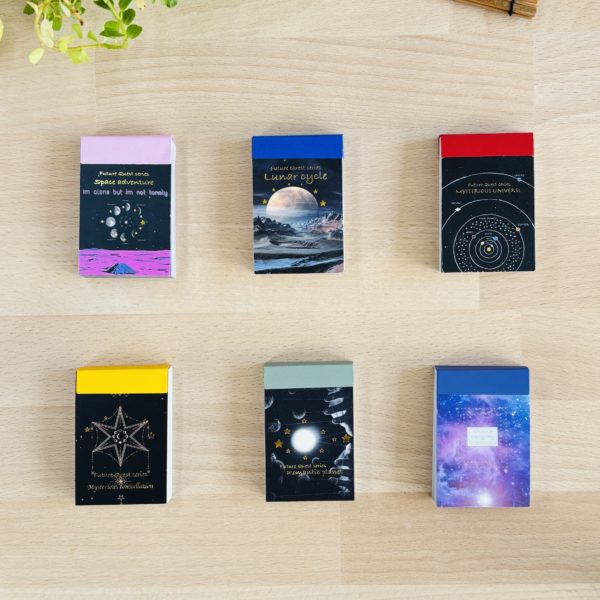 Washi Stickers Galaxy 6 Motifs