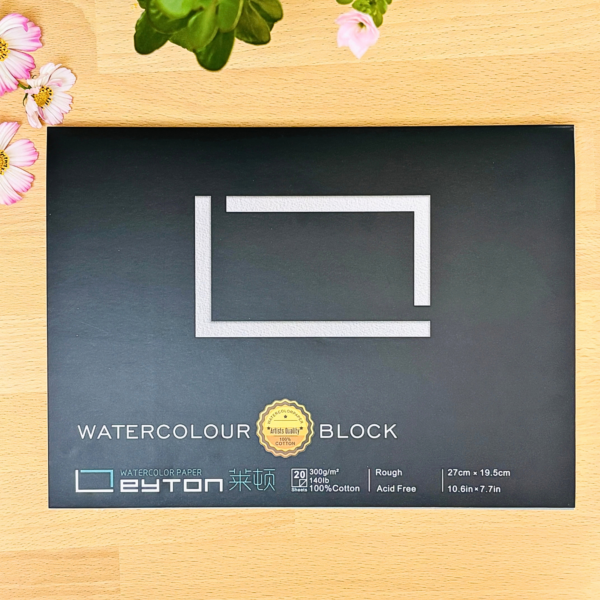 Leyton 16K Bloc 100% Coton, 300g, Grain Torchon, 19.5cm x 27cm